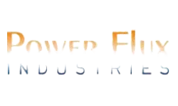 An image representing the Powerflux client logo on the Home page by Technotery, highlighting organizations that have partnered with Technotery.