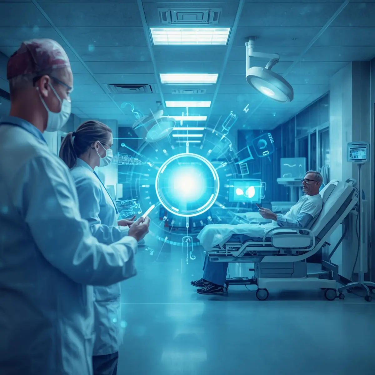 An image representing the second healthcare industry showcase visual on the Home page by Technotery, highlighting healthcare software solutions by Technotery.