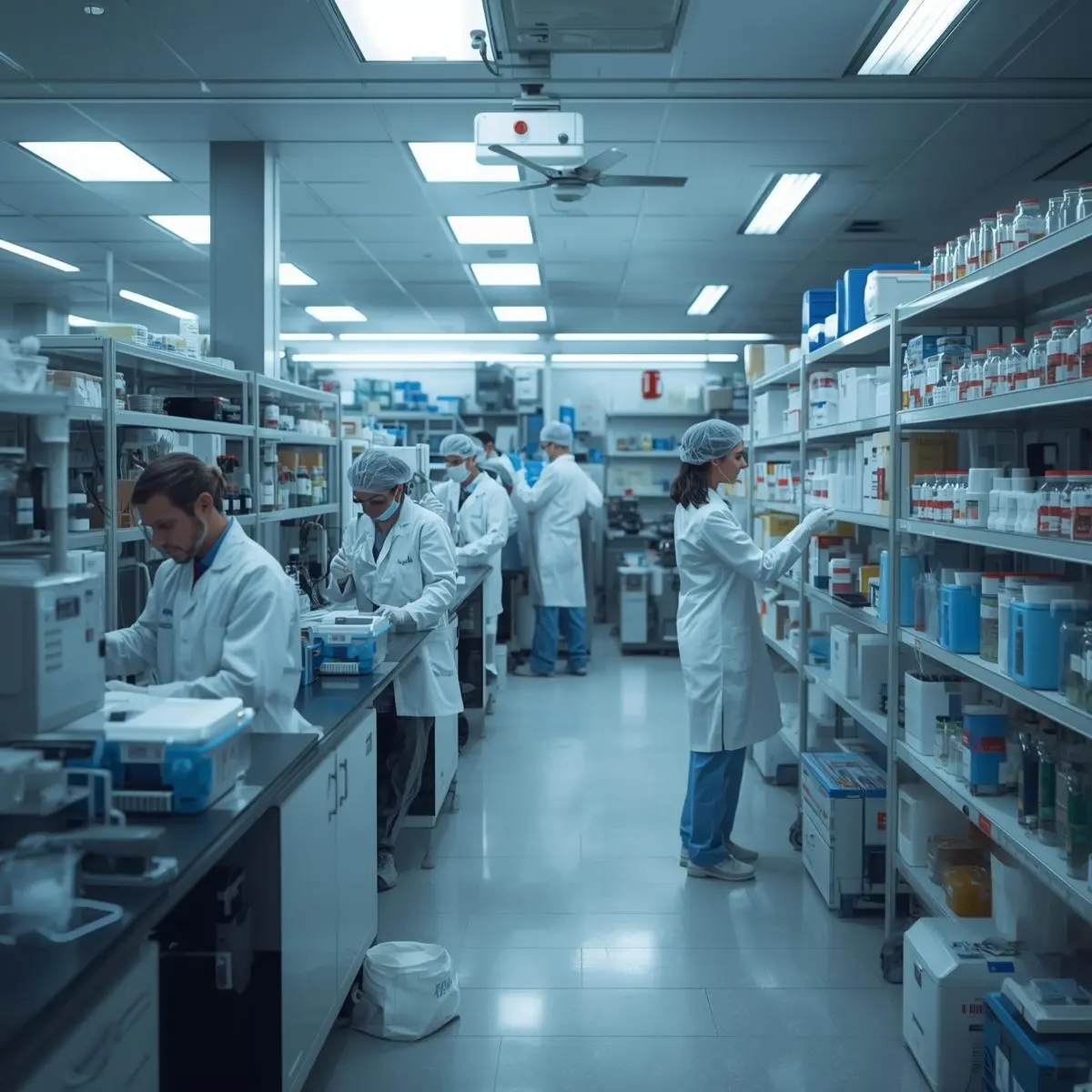 An image representing the first pharmaceuticals industry showcase visual on the Home page by Technotery, highlighting pharmaceutical software solutions by Technotery.