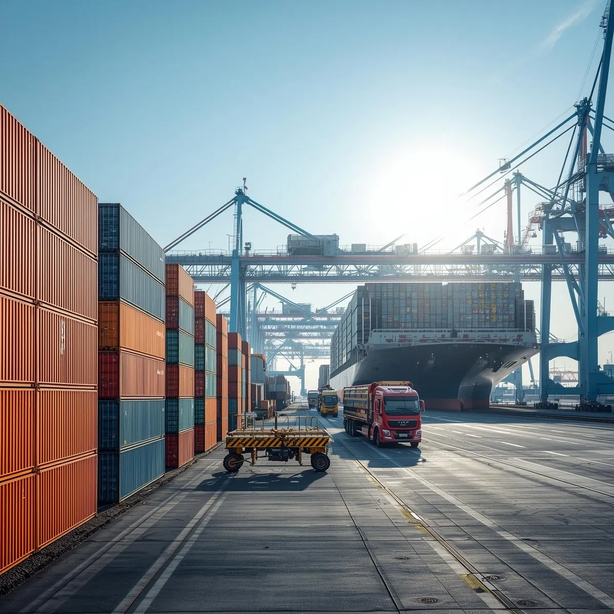 An image representing the second shipping and logistics industry showcase visual on the Home page by Technotery, highlighting shipping and logistics software solutions by Technotery.