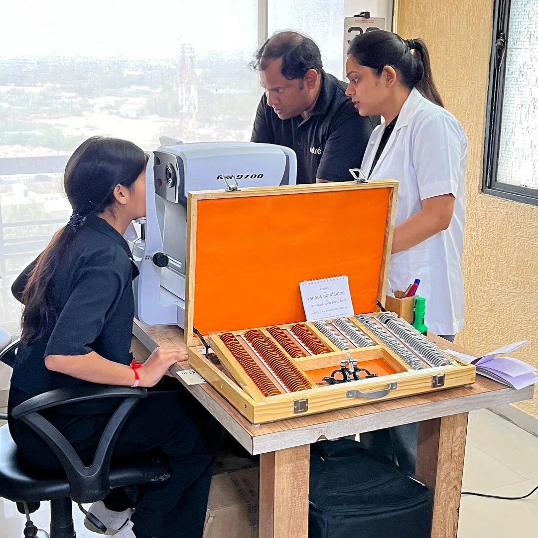 An image representing Eye Camp on the Life at Technotery page, highlighting company culture and team activities at Technotery.