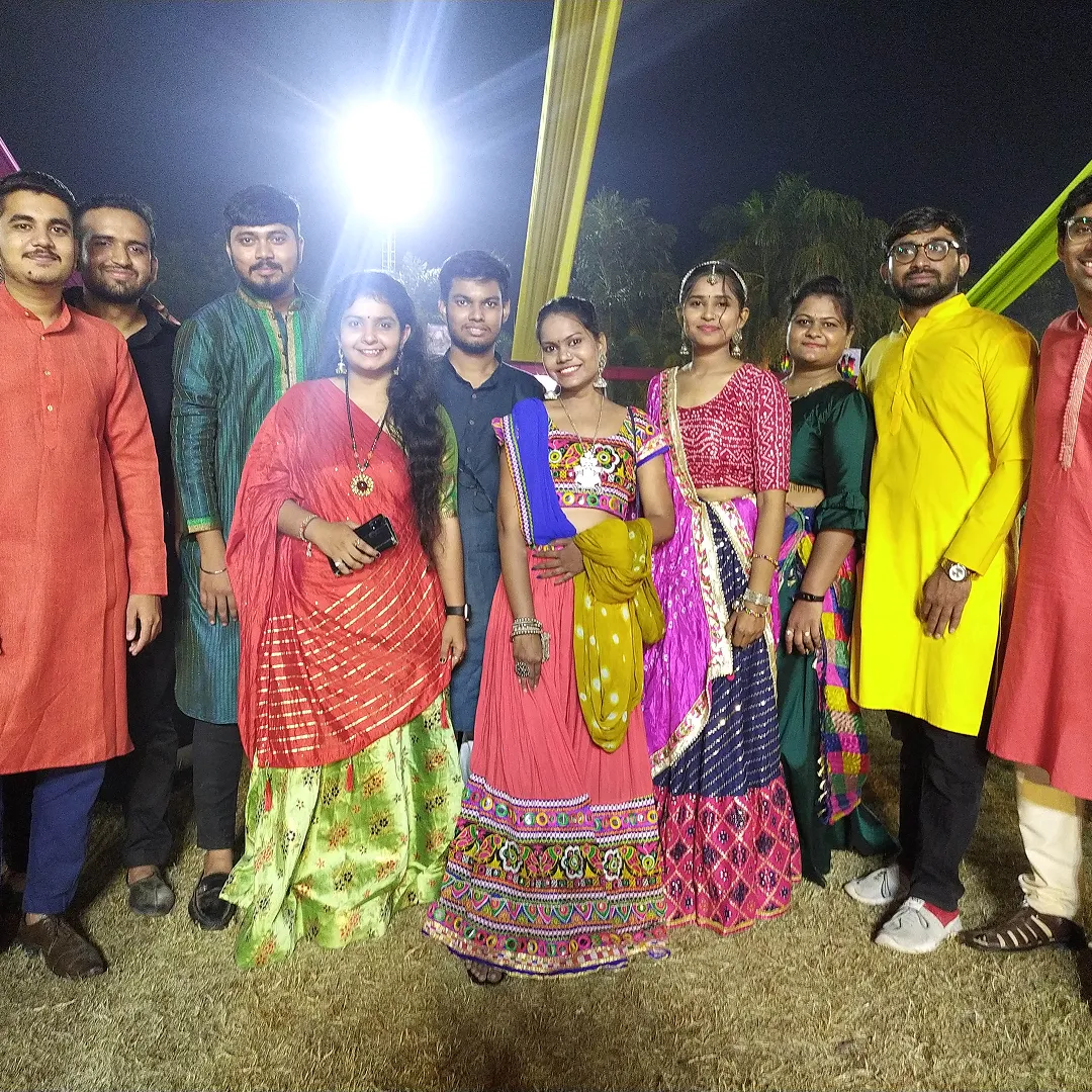 An image representing Navratri 2022 on the Life at Technotery page, highlighting company culture and team activities at Technotery.