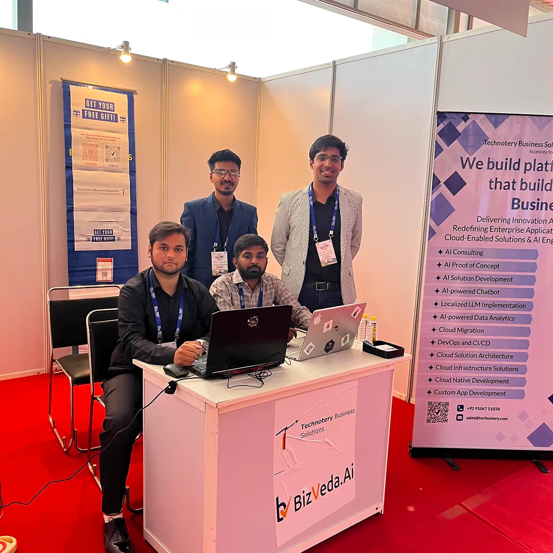 An image representing TIE 2025 on the Life at Technotery page, highlighting company culture and team activities at Technotery.